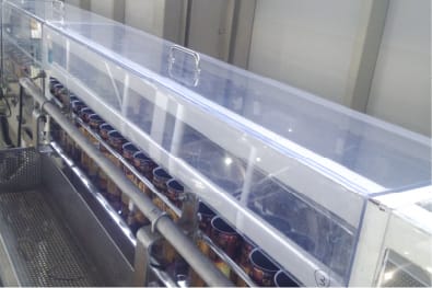 製造ライン安全防護カバー