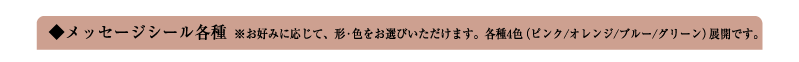 ���b�Z�[�W�V�[���̎��